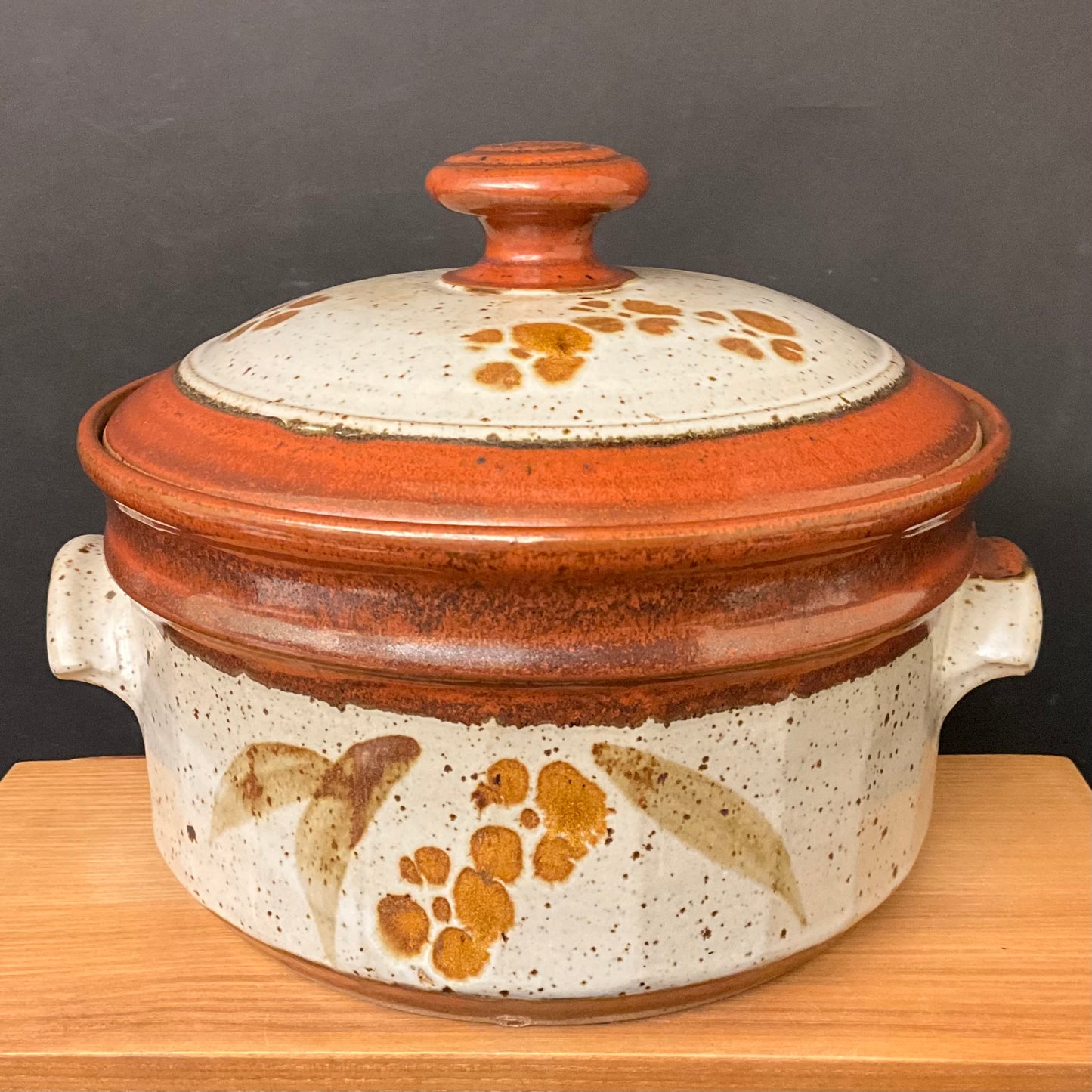 Covered Casserole Cherry Blossom Design