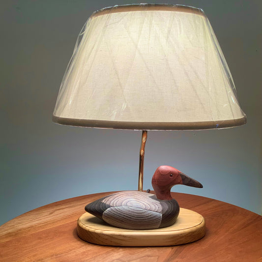 Canvasback Decoy Lamp