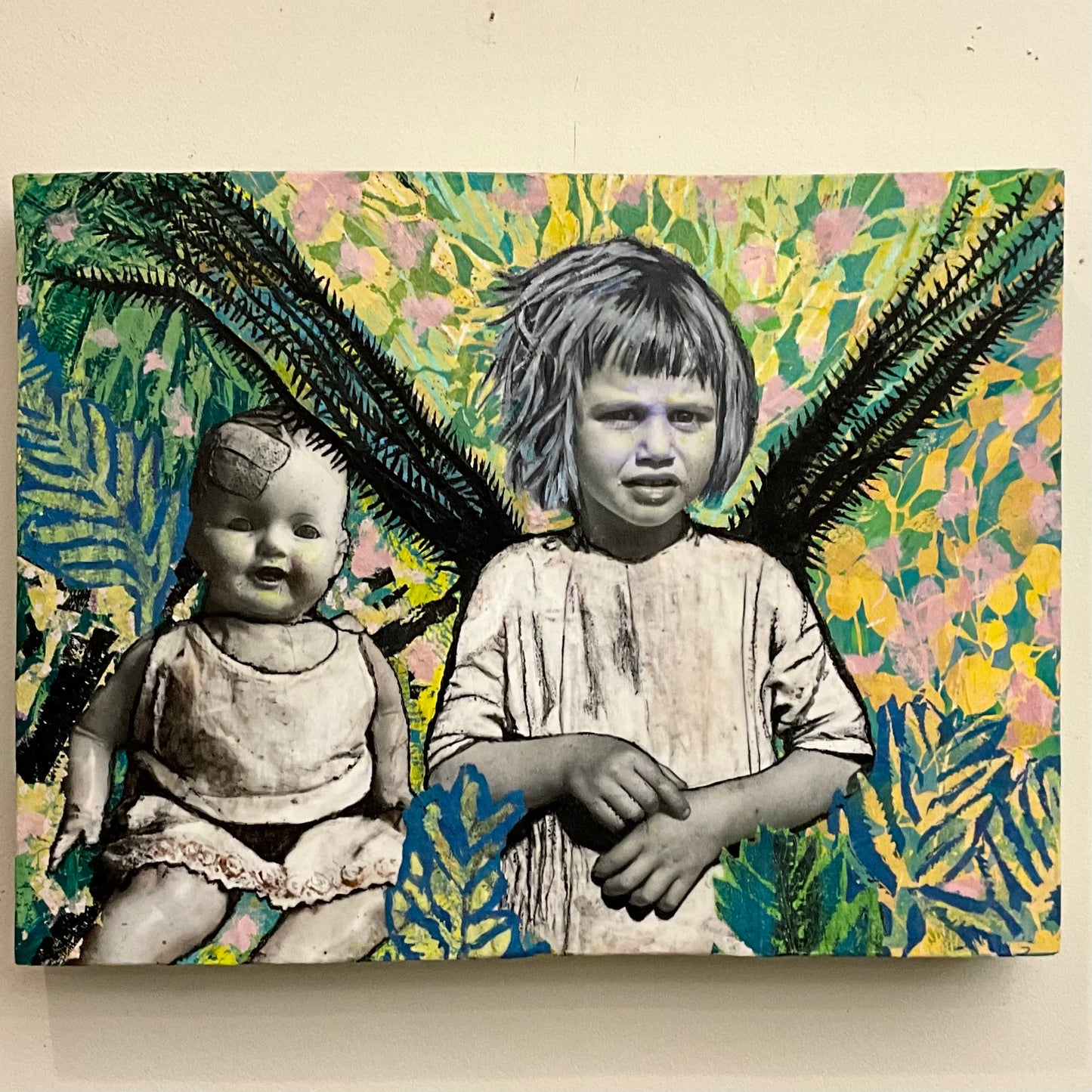 “Sunbeams Are Not Made Like Me” Original Encaustic Wax Art