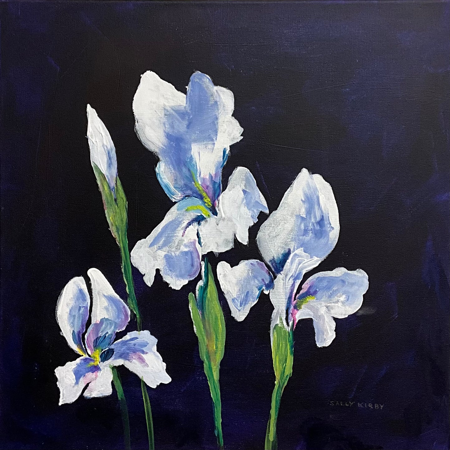 “Iris” Original Acrylic Painting
