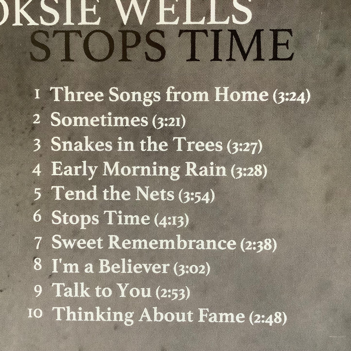 Stop Time CD