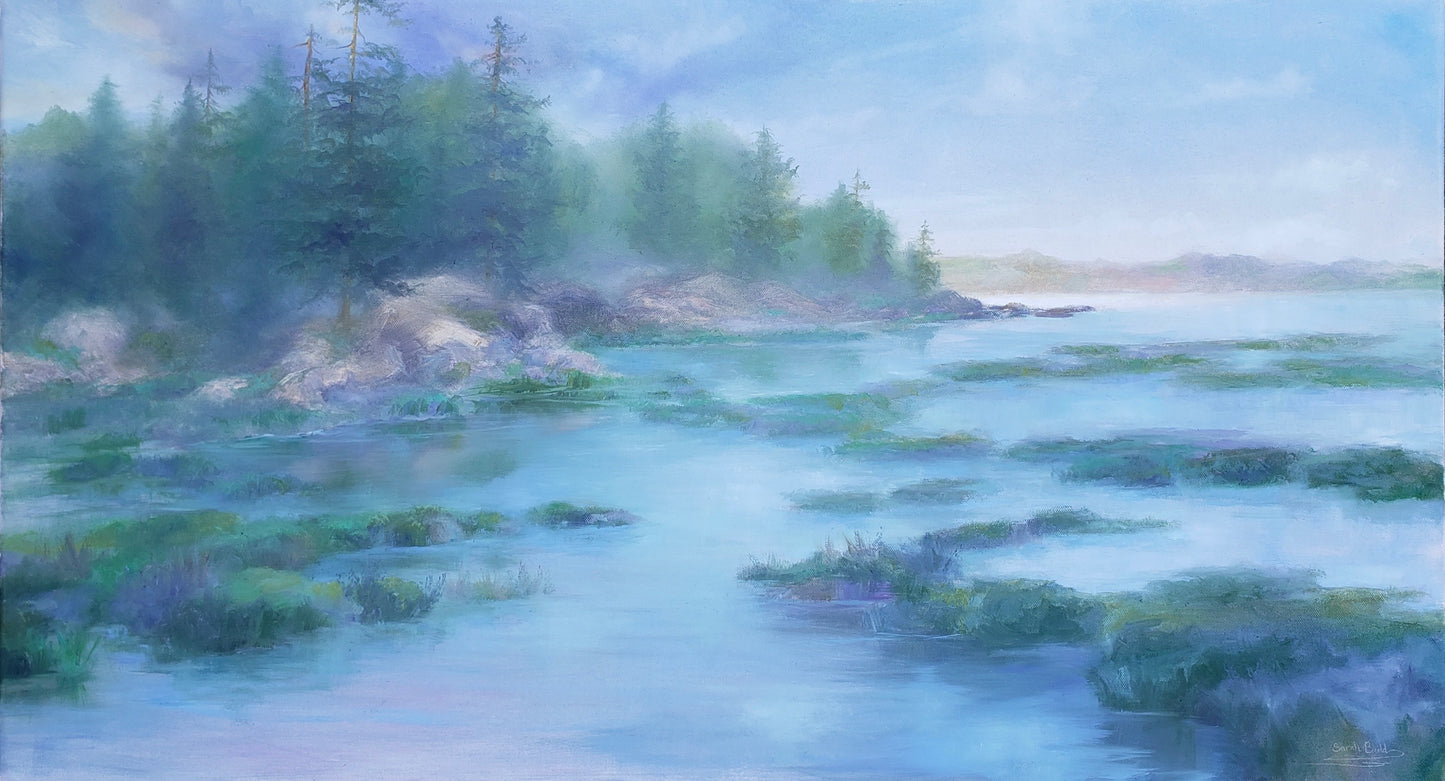 “Morning Mists on the Marsh” Original Painting