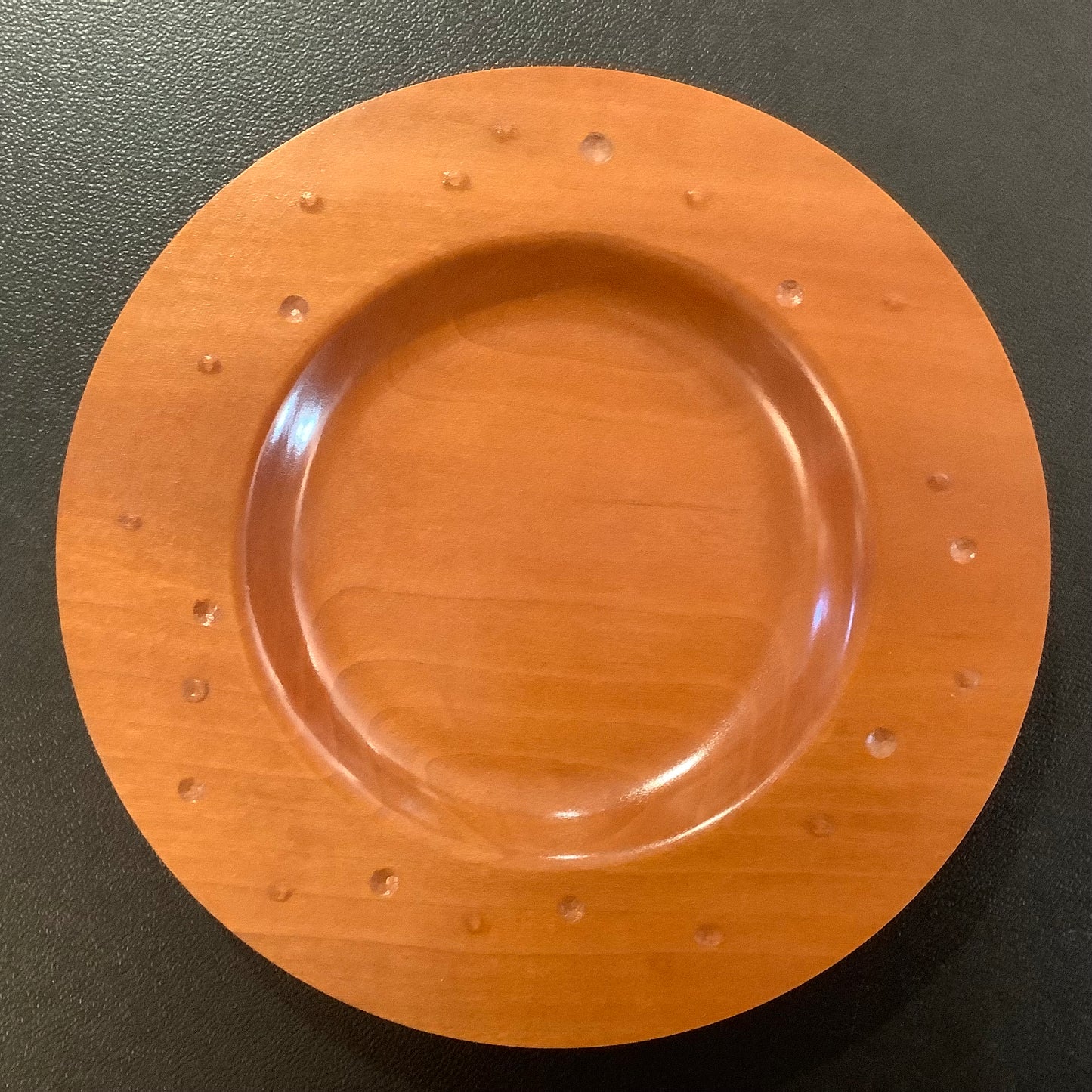 Plate - pimples and dimples