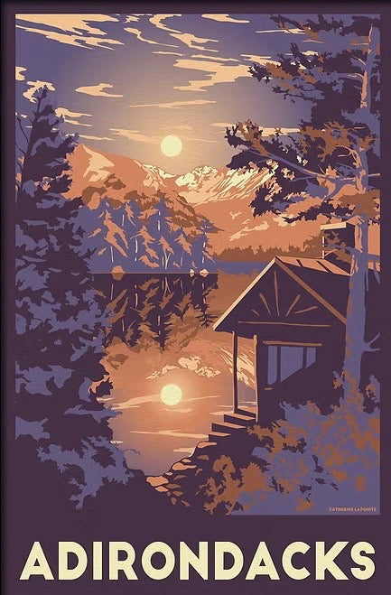 Magnet Adirondacks(Cabin)
