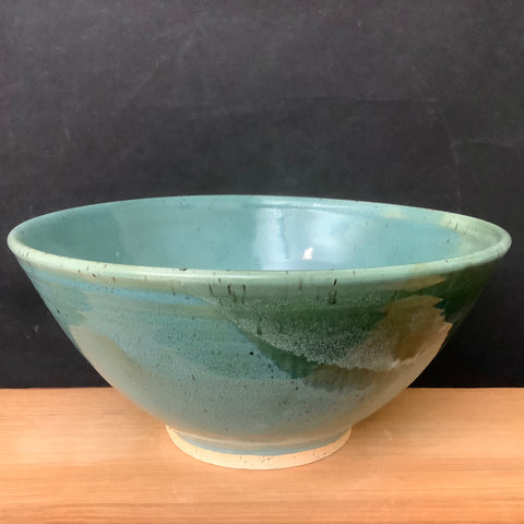 Mixing Bowl in Turquoise and Green