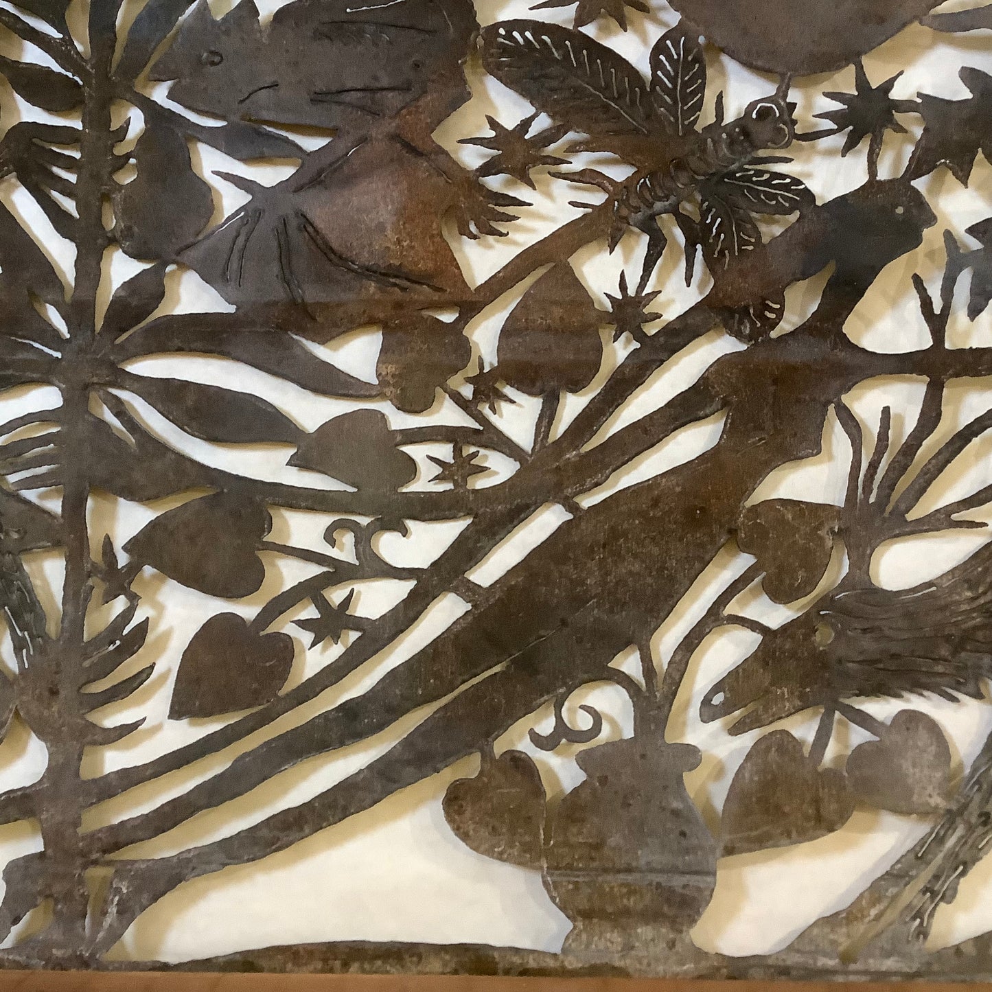"Two Apsaras” Metal Wall Art