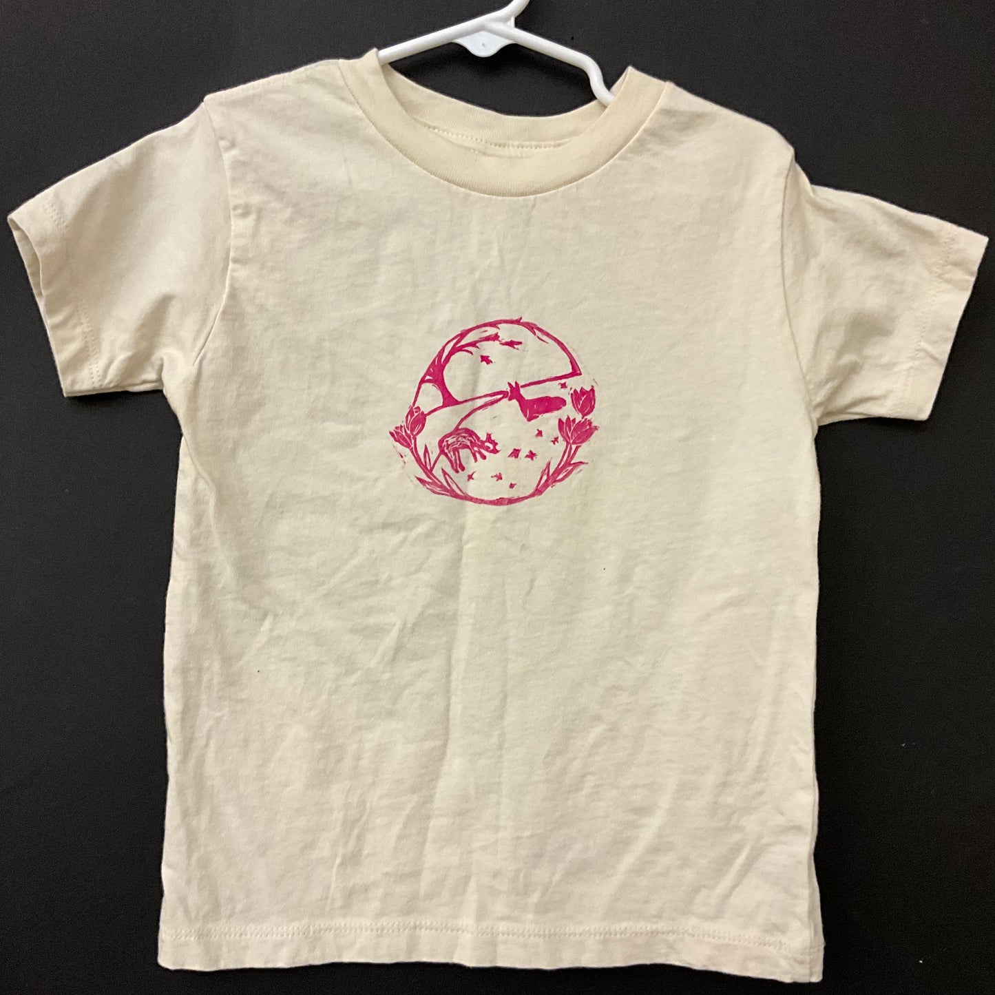 T-Shirt “Alpaca Meadow” Off White, Size 4