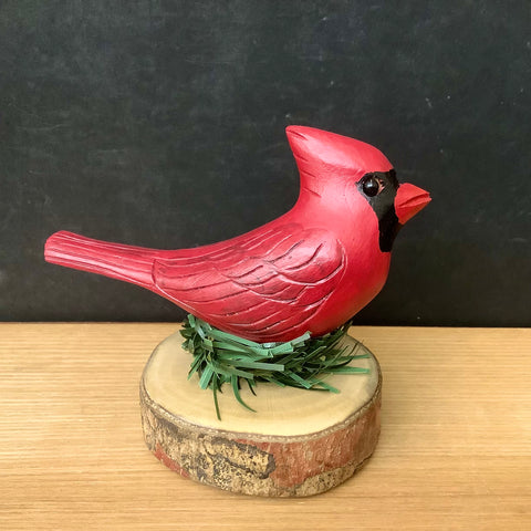Red Cardinal statuette