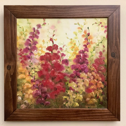 “Snapdragons" Oil on Canvas