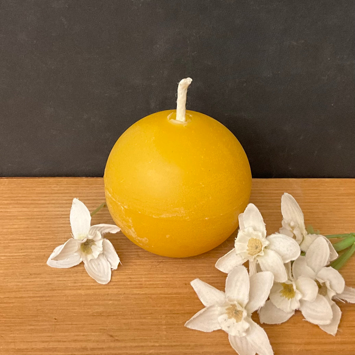 Orb Beeswax Candle