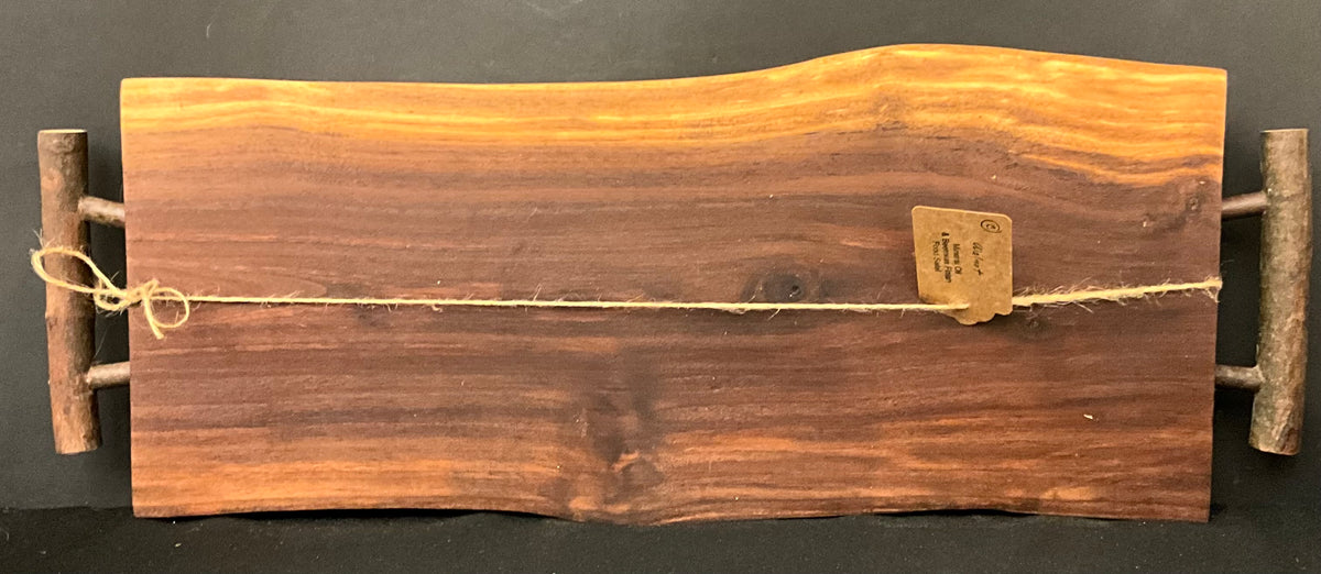Walnut Cutting Board with Wood Handles(C)