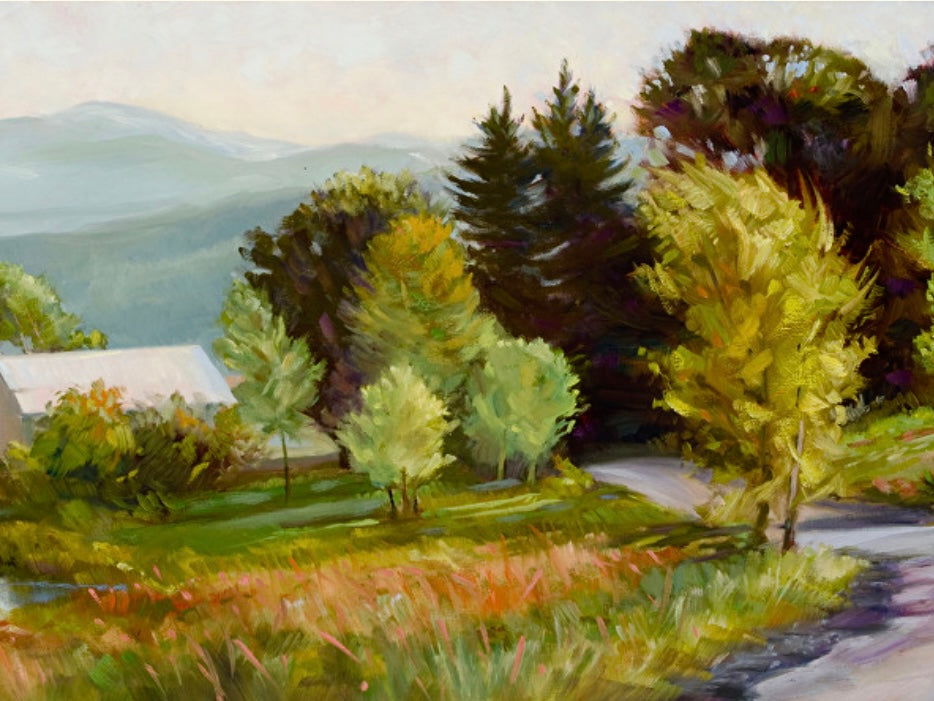 “Turning Toward September” Notecard