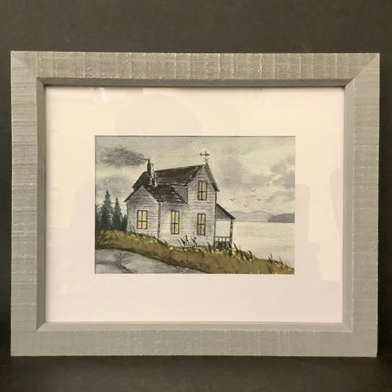 Island Retreat Framed Print