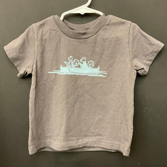 T-Shirt “Paddlers” Grey, Size 3