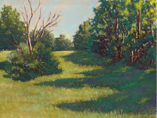 Pleasant Valley Unframed Plein Air Pastel
