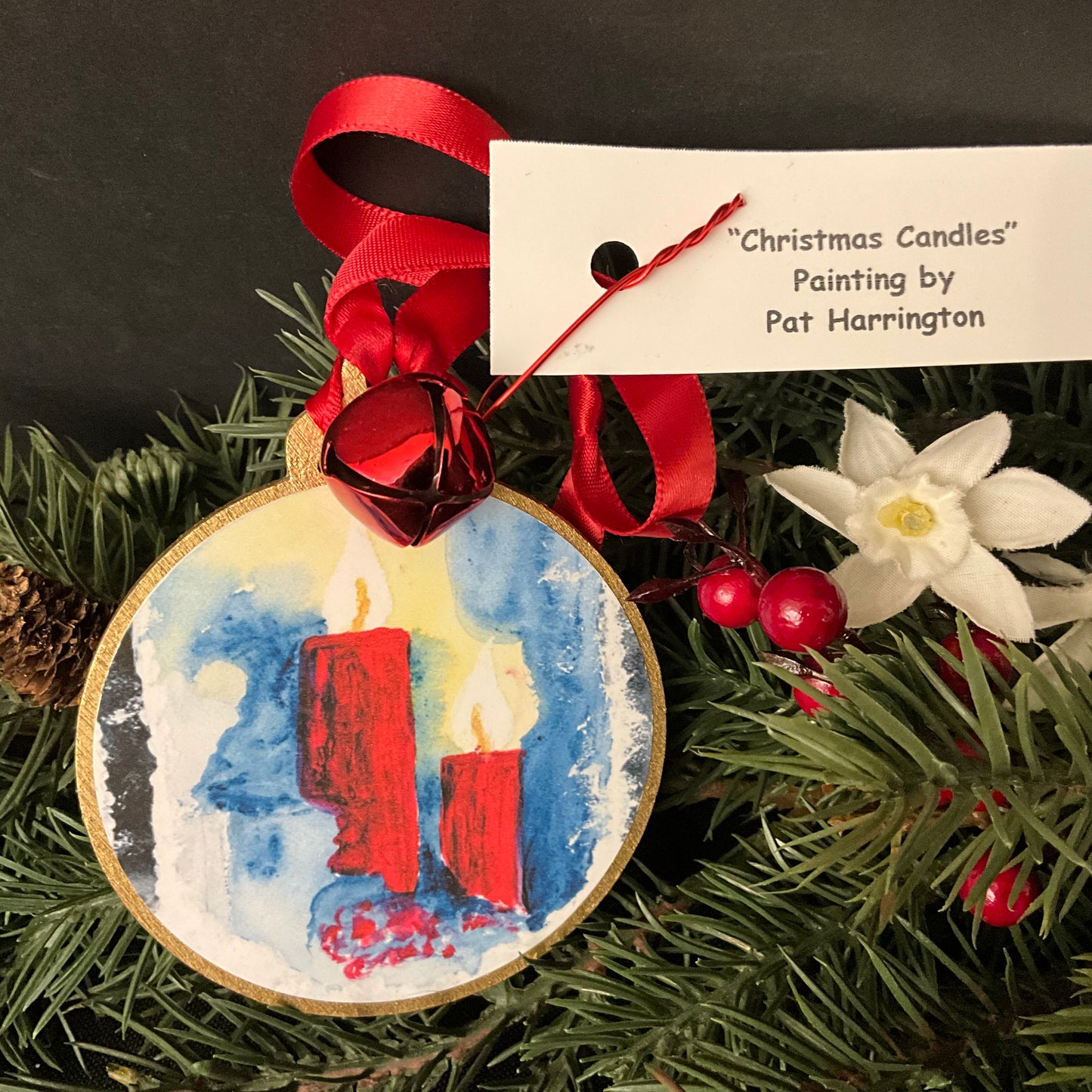 Christmas Candles Ornament
