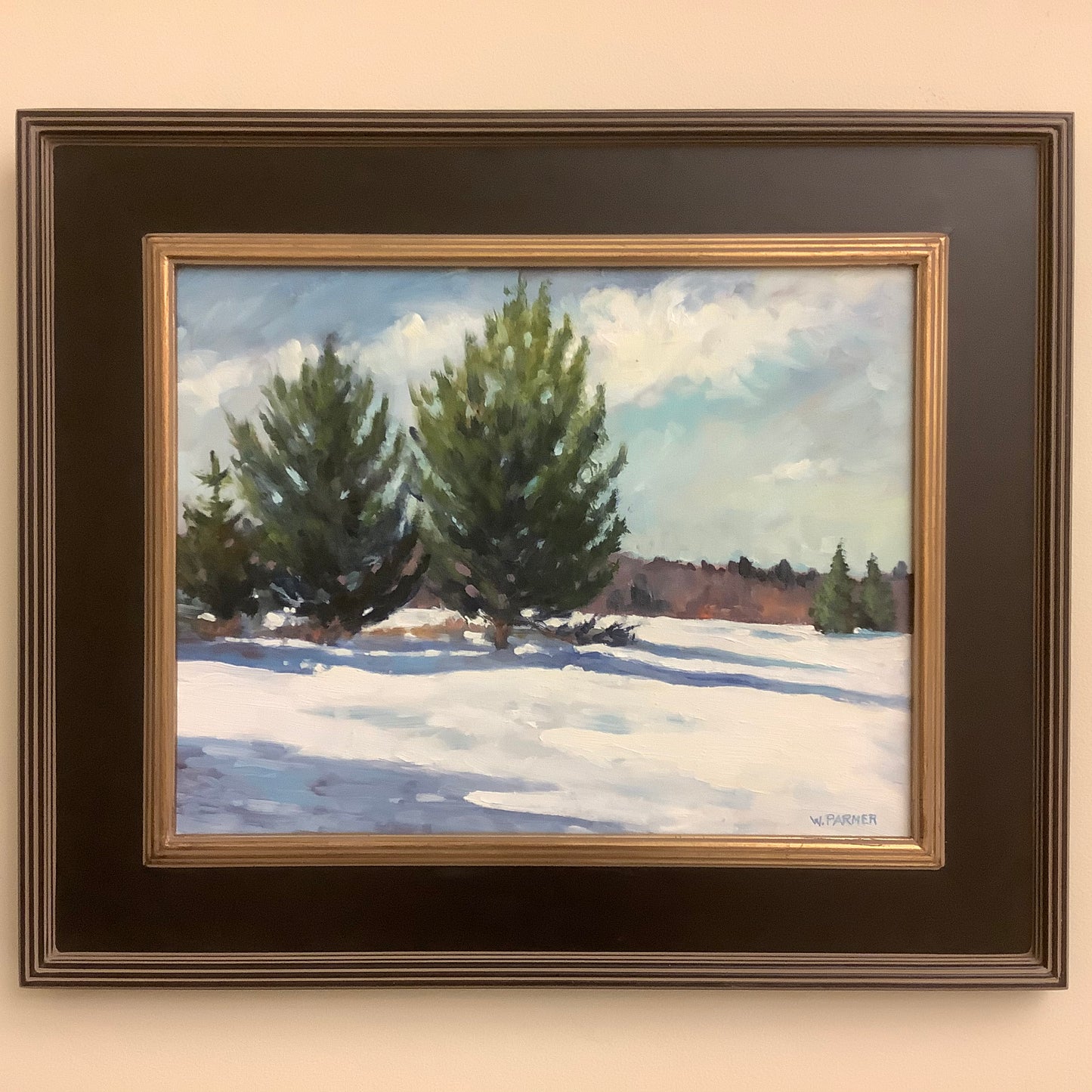“Bright Day: Late Winter” Oil on Canvas Board