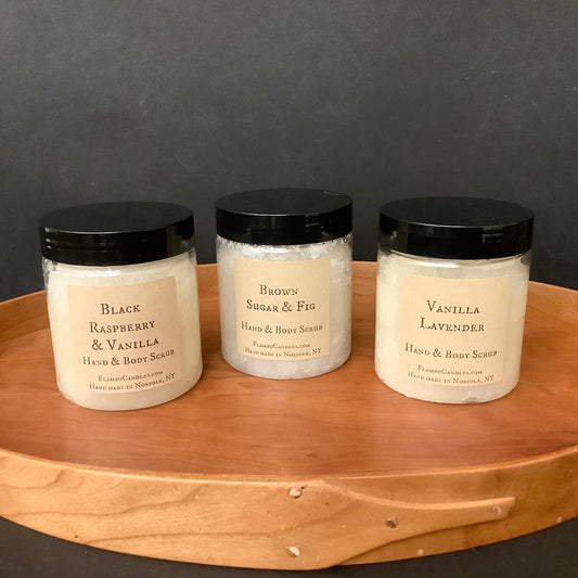 Hand & Body Scrubs 8oz jars