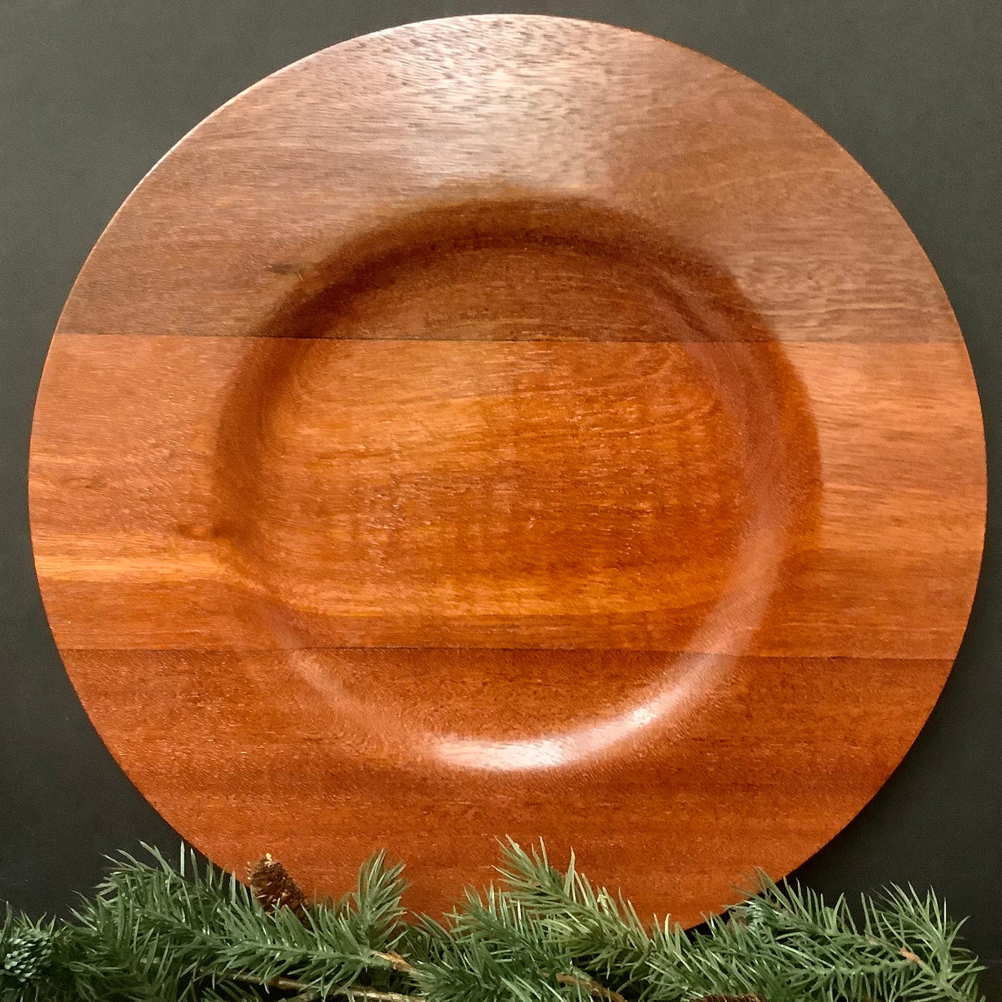 Wide Rim Red Balau Platter