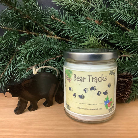Soy Candle “Adirondack Bear Tracks”