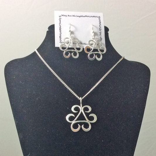 Silver Scroll Jewelry