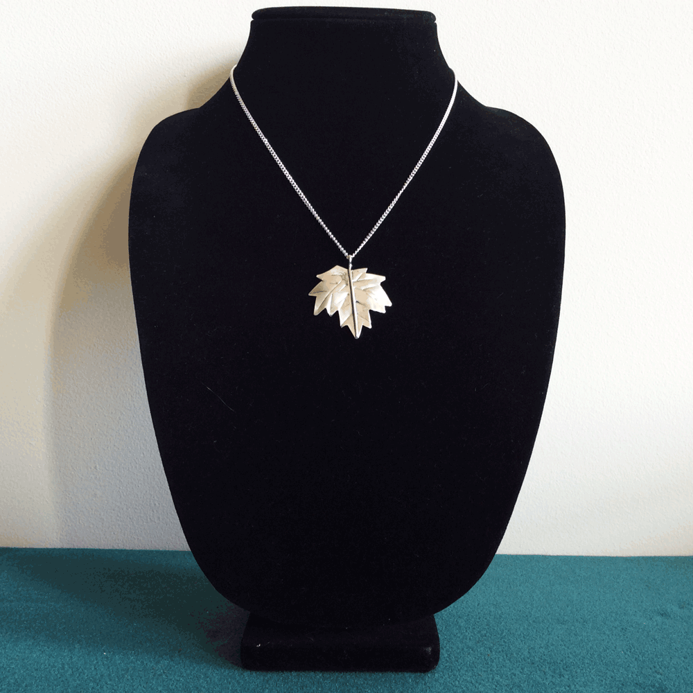 Silver Sugar Maple Jewelry