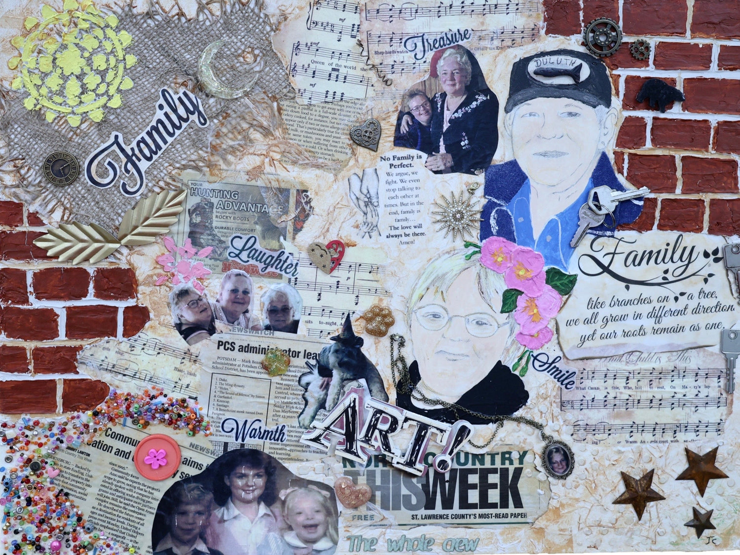 “Self-Reflections” Exhibit: Art from The ARC Jefferson-St. Lawrence County, August 14th through September 12th, The TAUNY Center