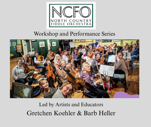 North Country Fiddle Orchestra with Gretchen Koehler & Barb Heller