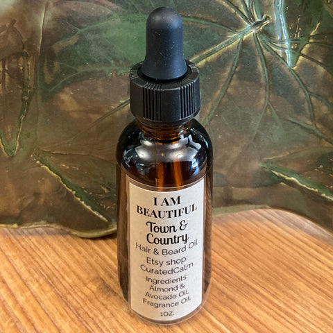 Hair & Beard Oil - Town & Country, Ginger Sweeney