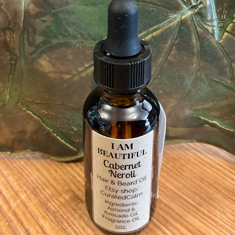 Hair & Beard Oil - Cabernet Neroli, Ginger Sweeney