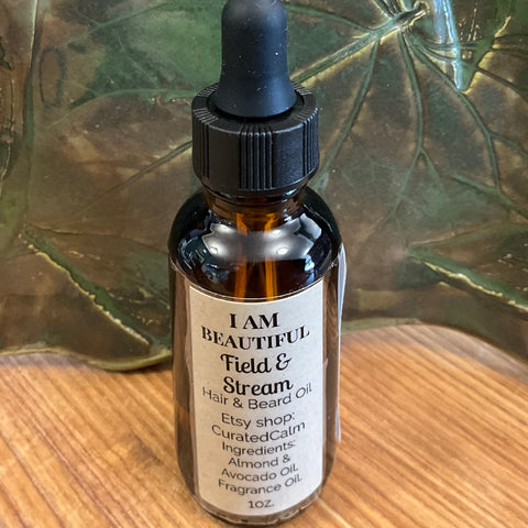 Hair & Beard Oil - Field & Stream, Ginger Sweeney