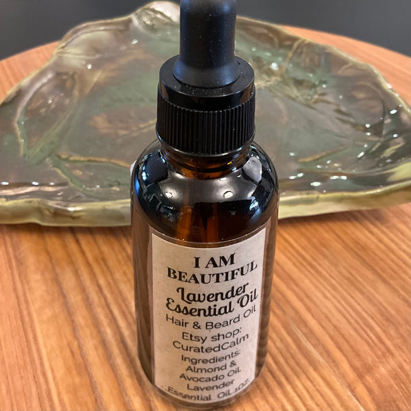 Hair & Beard Oil - Lavender, Ginger Sweeney