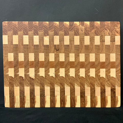 Cutting Board - Mixed End Grain wood by Matt Rozler