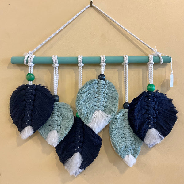 "Macrame Leaves” by Tammy Gaumes