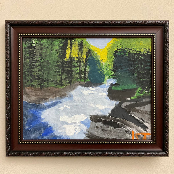 "Harper Falls” Original Painting by Kaitlyn Thiviege