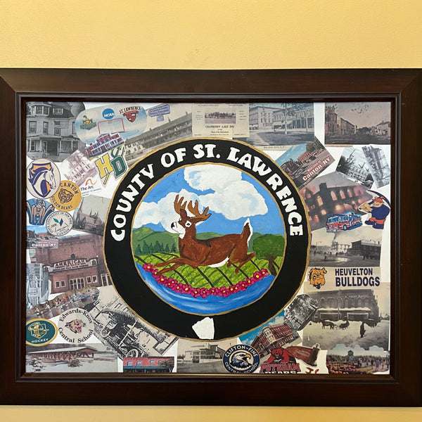 "A Little Bit of Our County” original Painting by Jessica Carroll