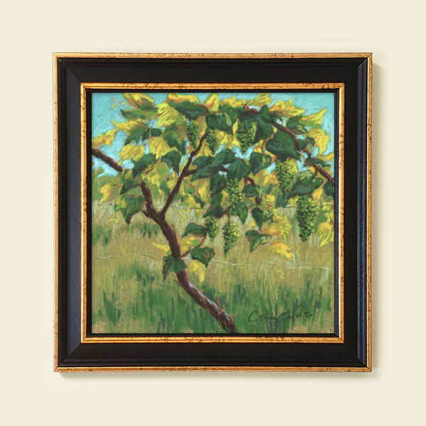 Highland Vines - Original Framed Pastel