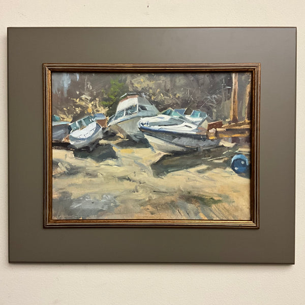 “Aged Out” Original Oil - Framed