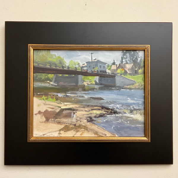 “Osprey’s River” Original Oil - Framed