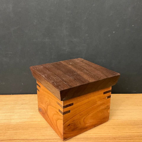 Cherry & Walnut Box #2505