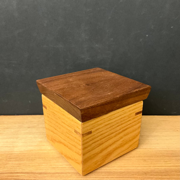 Oak & Walnut Box #2506