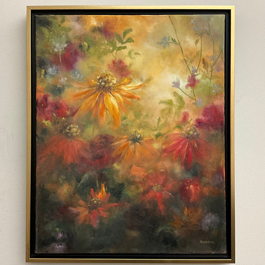 Twilight Garden original painting