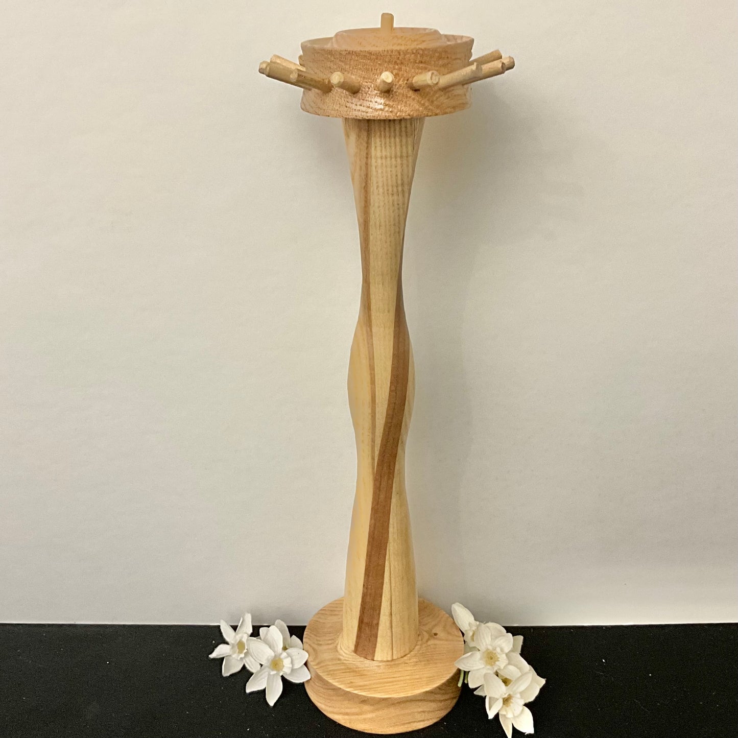 Wood Necklace Holder