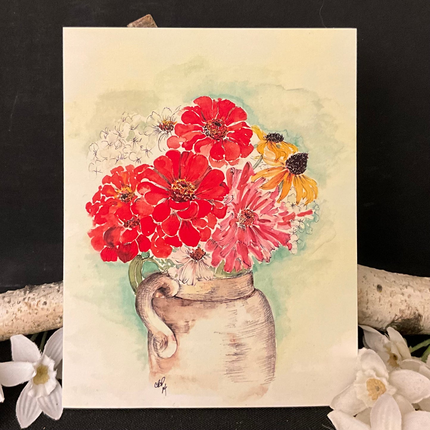 Summer Bouquet greeting card
