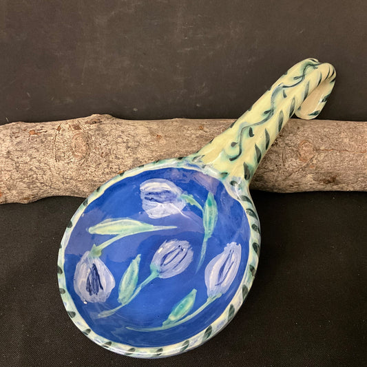 Spoon Rest in Brilliant Blue