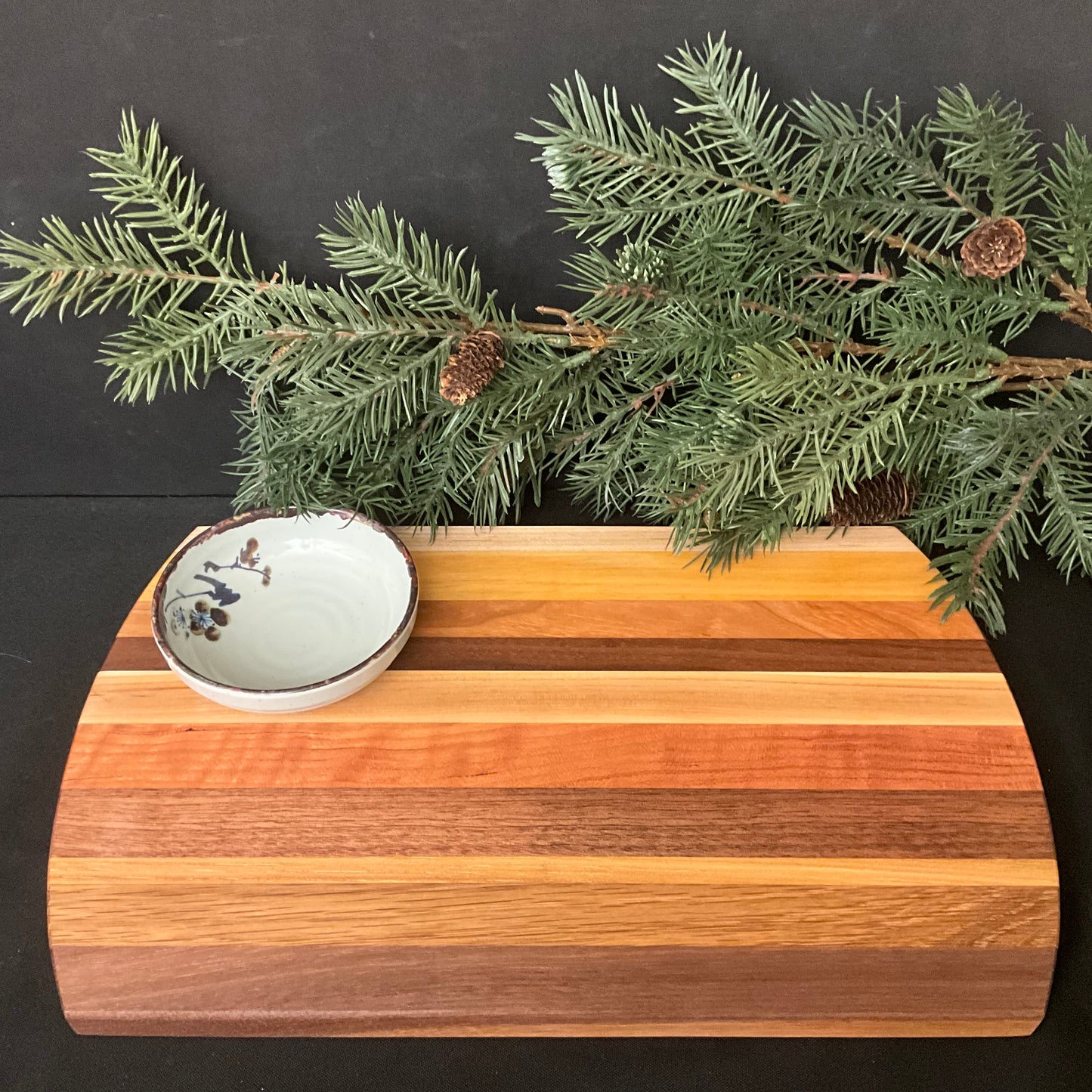 Cheese Board w/ Large Round Assorted Bowls