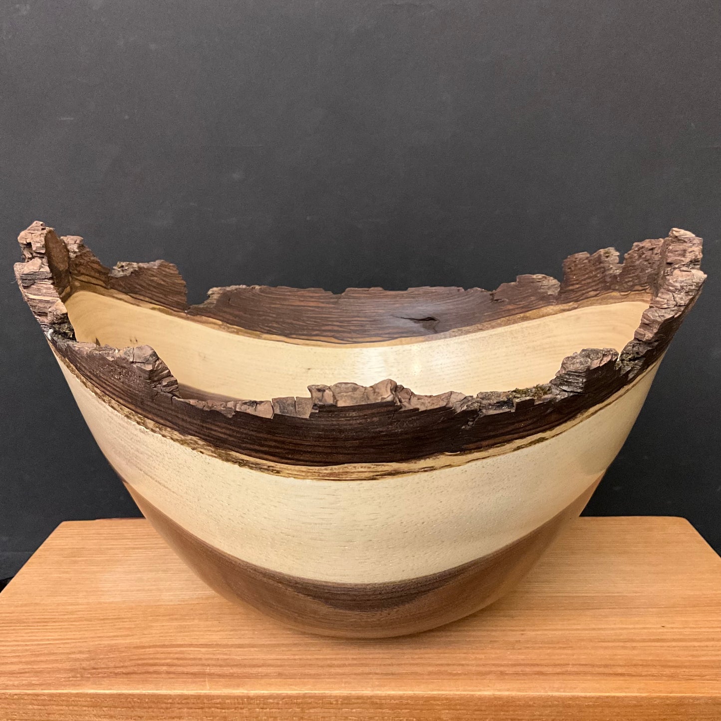 Walnut Bowl w Natural Edge