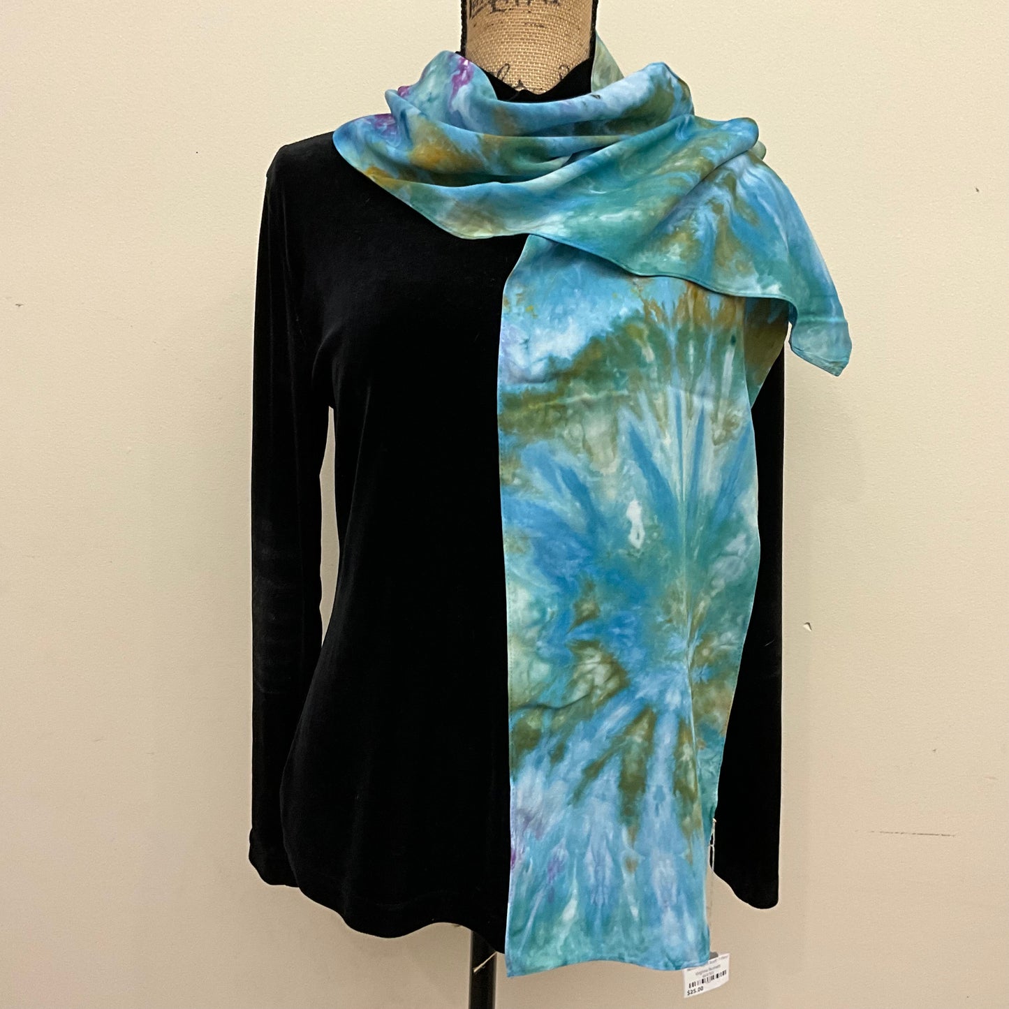 Medium Rayon Scarf - Tiffany