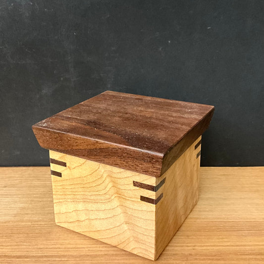 Maple & Walnut 3" Box #2519