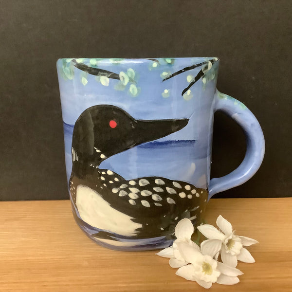 Loon Mug, Roxanne Locy